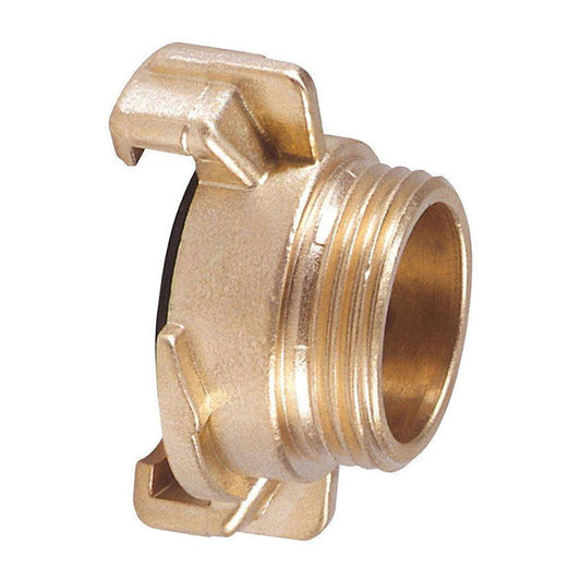 RIV coupling, brass, bayonet fitting, type 3301, 1x male thread, ¾"