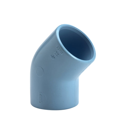 Girair elbow 45°, 2x internal glue, 25 mm