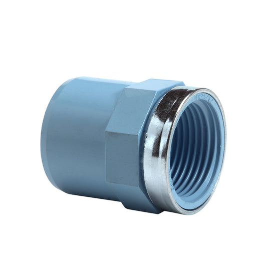 Girair screw coupling, external/internal glue x female thread, 32 - 25 mm x ¾”