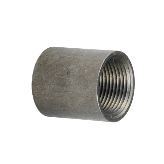 Steel welding socket, black, female thread, no. 16, 2"