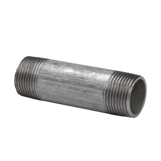 Boquilla de barril galvanizada, 1", n.° 23, 2 roscas macho, l = 1000 mm