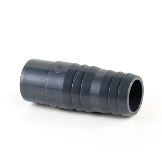 VDL hose barb, PVC, 1x external adhesive, 10 bar, 50 x 53 x 50 mm