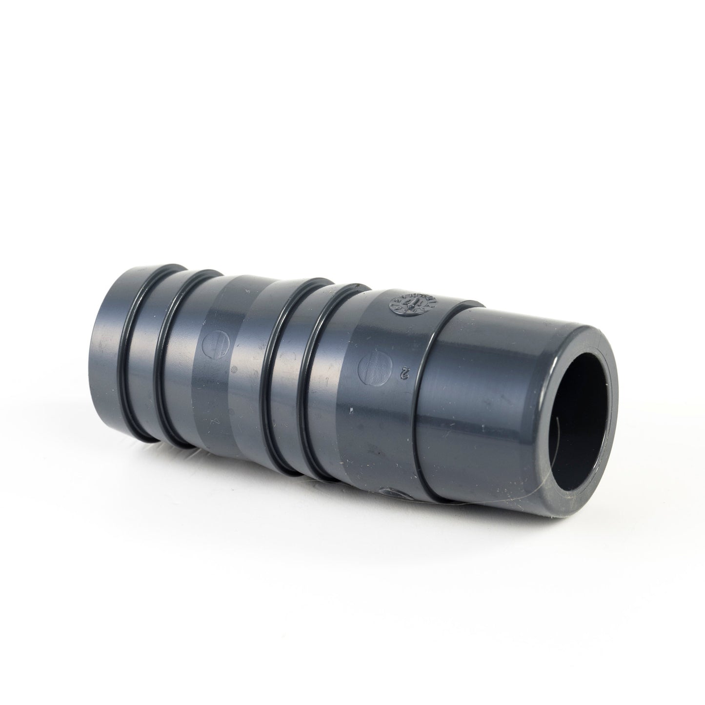 VDL hose barb, PVC, 1x external adhesive, 10 bar, 16 x 18 x 16 mm