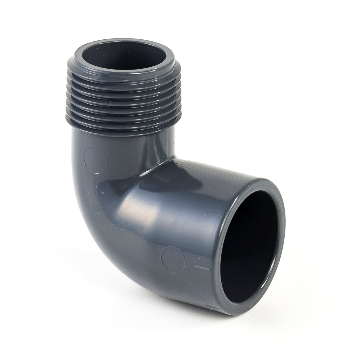 Pvc Roscado Codo roscado de PVC VDL 90°, unión interna x rosca macho, 10 bar, 40 mm ...