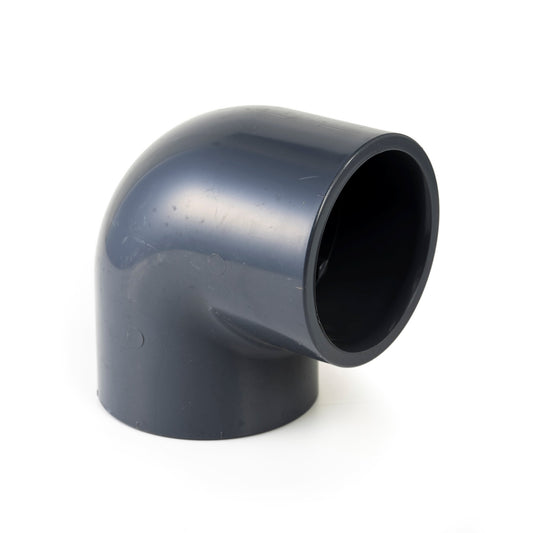 VDL elbow 90°, PVC, 2x internal glue, 16 bar, type A, 40 mm