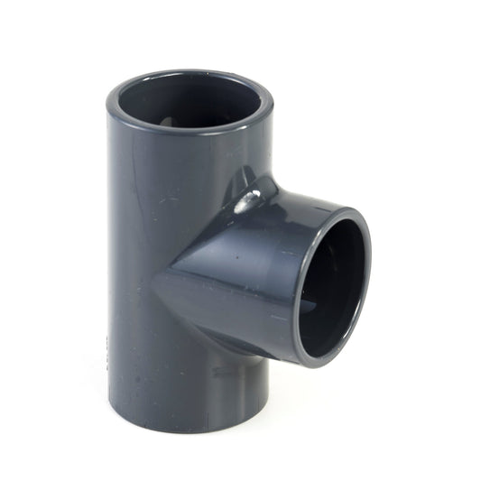 VDL T-piece 90°, PVC, 3x internal glue, 16 bar, 50 mm