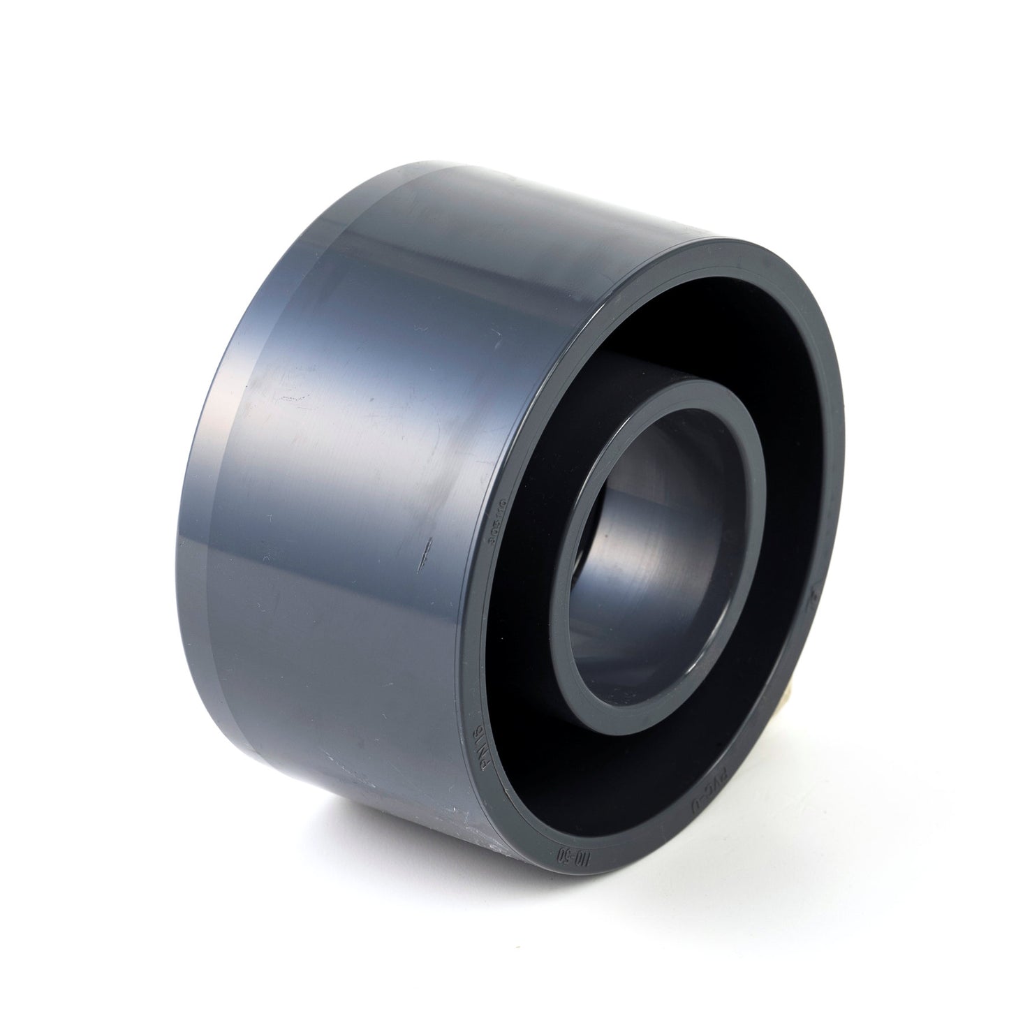 VDL reducing ring, PVC, external x internal glue, 16 bar, type B, 110 x 63 mm