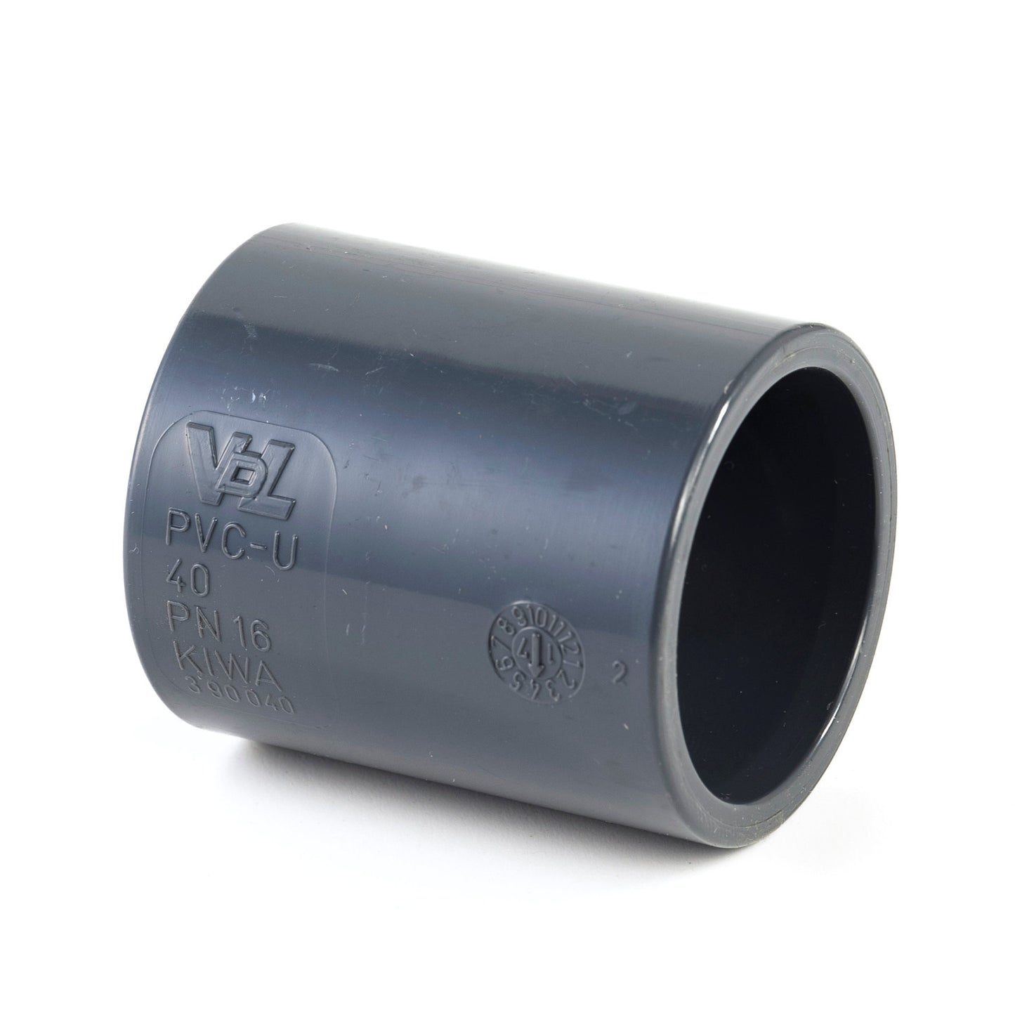VDL socket, PVC, 2x internal glue, 16 bar, 63 mm