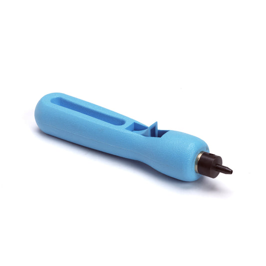 Hand punch, plastic/steel, for drip irrigation pipe