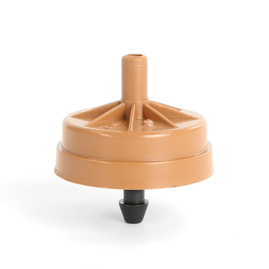 Netafim CNL pressure-regulating, sealing plug-in dripper, cap. 4 l/h at 0.8 - 3.5 bar