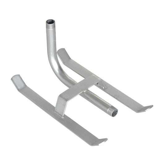 Sprinkler tripod slide, galvanized steel, 1"