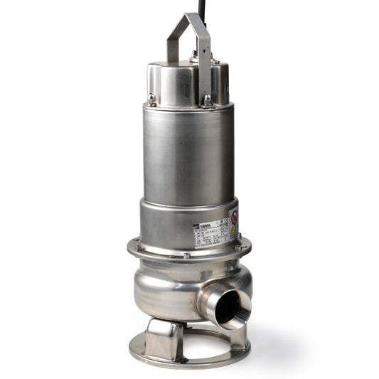 Bomba sumergible Ebara para aguas limpias y residuales, SS, DW Vox 75 M, 0,55 kW, 230 V