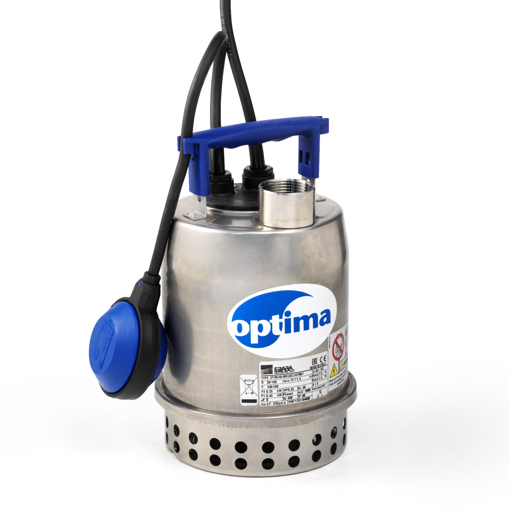 Ebara submersible pump for clean water and sewage, Optima MA, with ...