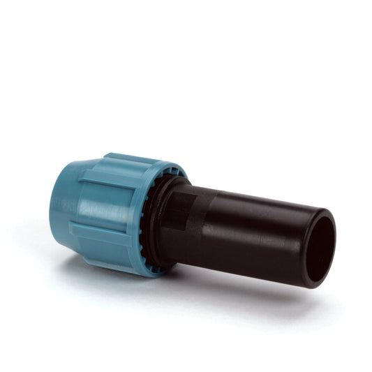 Unifit reducing coupling, clamp x insert, 10 bar, 16 x 25 mm