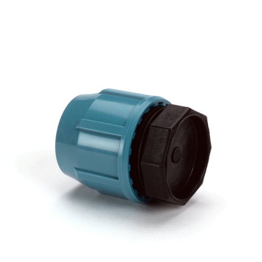 Unifit end cap, 1x clamp, 16 mm