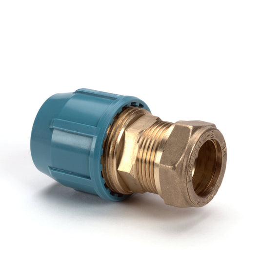 Unifit transition coupling, clamp x compression, 10 bar, 16 x 15 mm