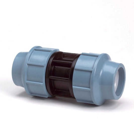 Unidelta coupling, PP, 2x clamp, Kiwa, 16 bar, 20 mm