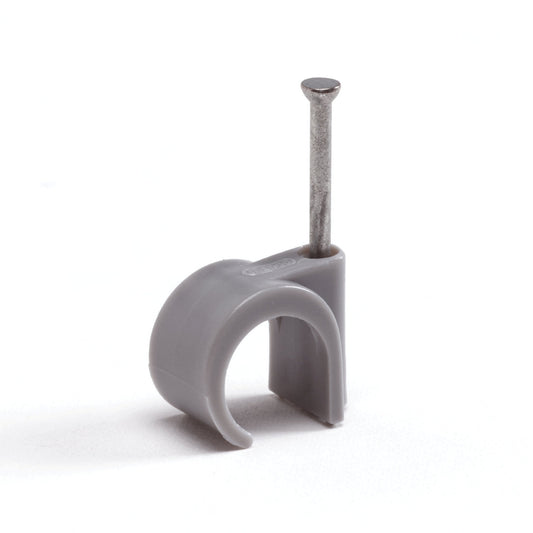 Mepac nail clamp, grey, 11/15 mm, 100 pieces