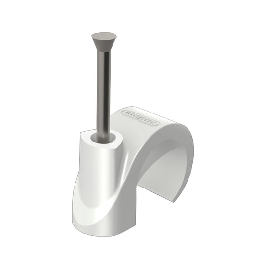 Mepac nail clamp, type SP 16/19 T, transparant, 16 - 19 - 20 mm, bag of 25 pieces