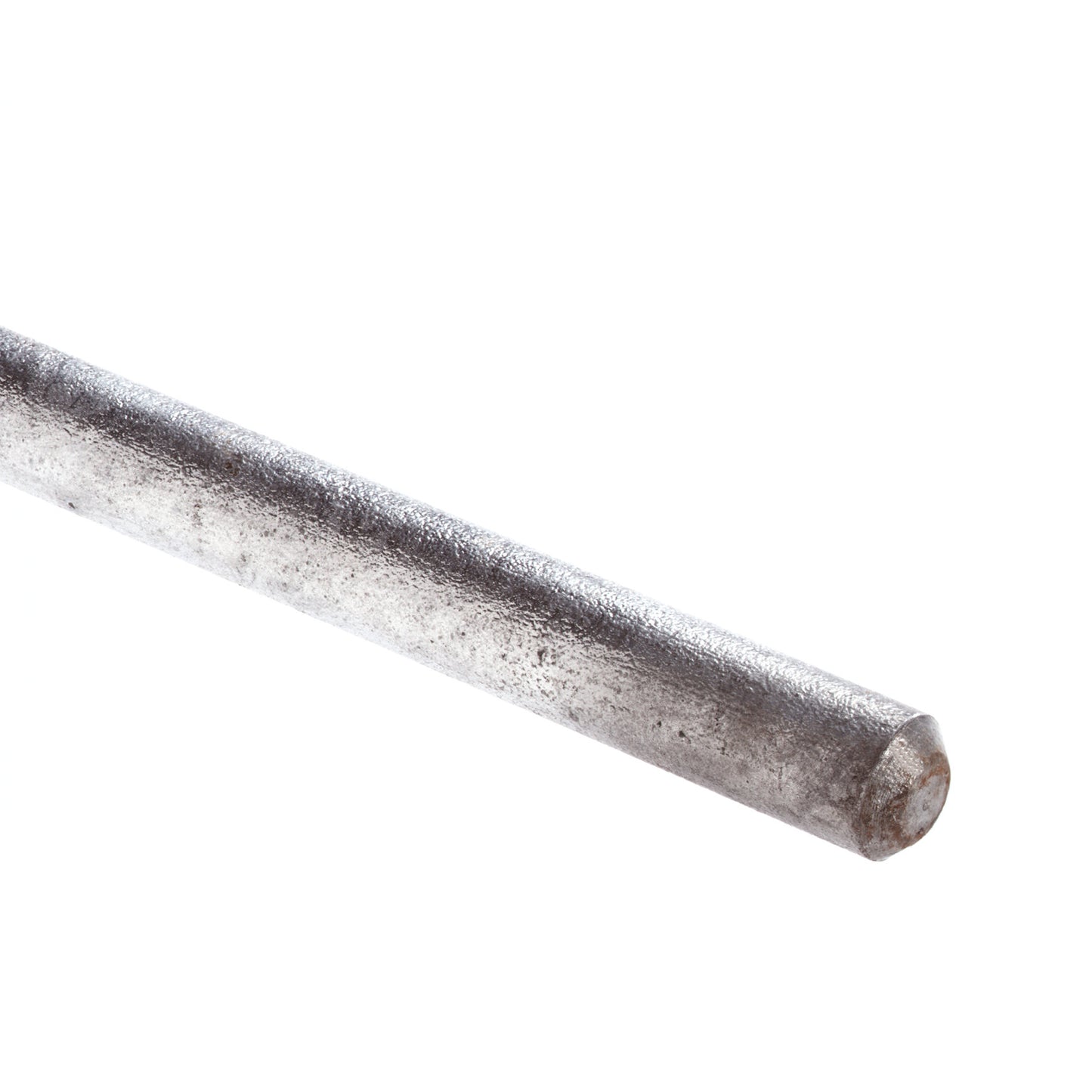 Electrodo de tierra con punta afilada, galvanizado, l = 2 m, 12 mm