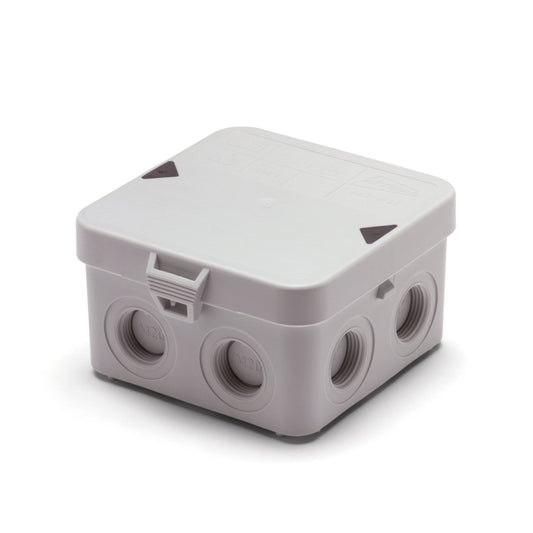 Attema junction box, AK1-M20, 95 x 95 x 55 mm, IP65, incl. 3 glands