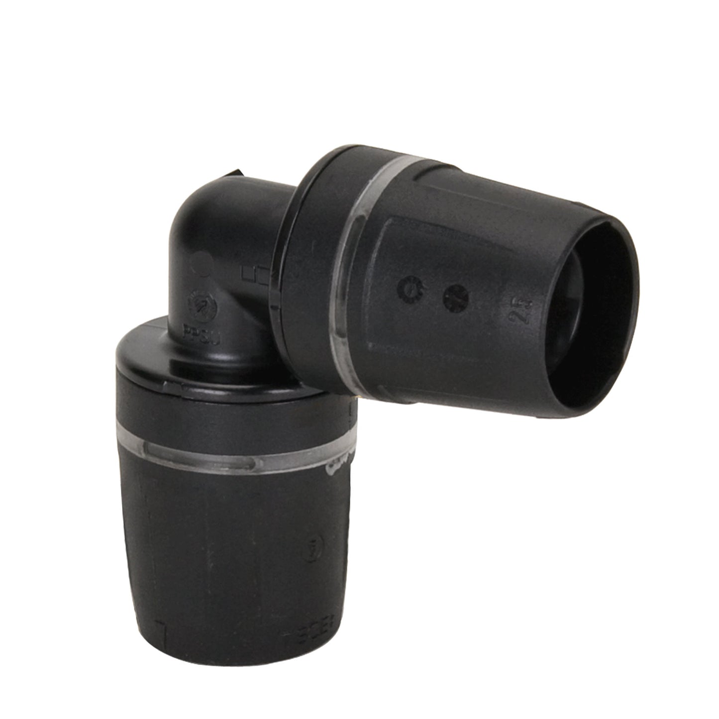TECElogo elbow 90°, PPSU, 2x insert, 16 mm