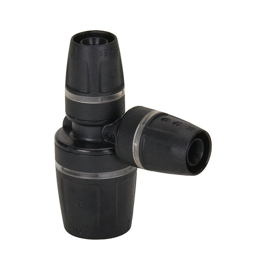 TECElogo reducer T-piece 90°, PPSU, 3x insert, 20 x 16 x 20 mm