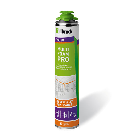 Illbruck 1-component pur gun foam, type Multi foam PRO, FM310, can of 750 ml