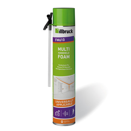 Illbruck 1-component pur hand foam, type Multi handheld foam FM610, can of 750 ml
