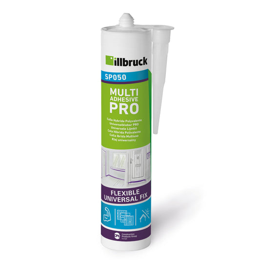 Illbruck Multi adhesive PRO glue kit, white, type SP050, 310 ml