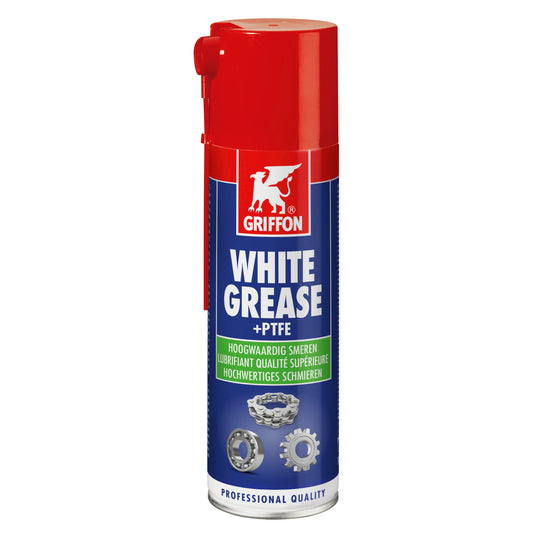 Griffon White Grease, sprayable grease, spray can of 300 ml