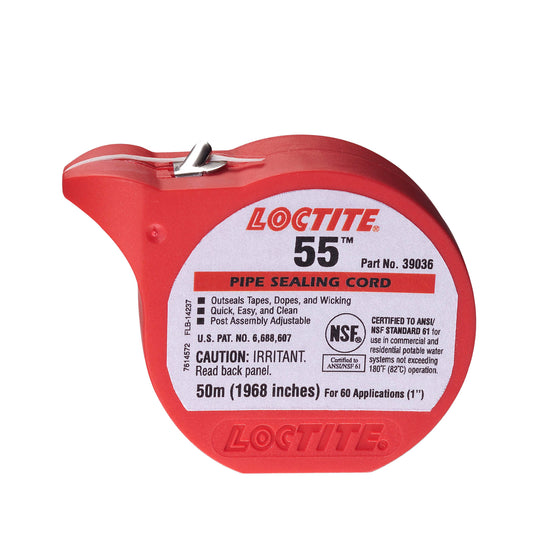 Loctite 55 sealing cord, 50 m blister pack
