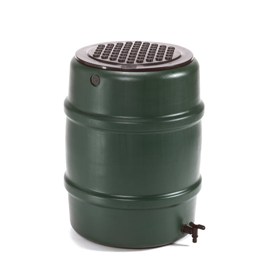 Harcostar Classic rain barrel, PE, dark green, 227 litres, incl. tap