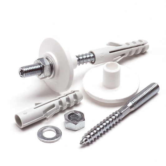 Plug bolt for hand basin, M8 x 90 mm, set of 2 pieces